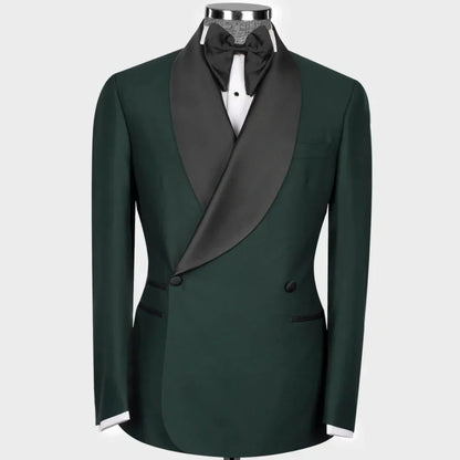 Men's Solid Style Blazer Fashion Wedding Smart Casual Business Jacket Best Man Suit Formal Party Wear Single Coat