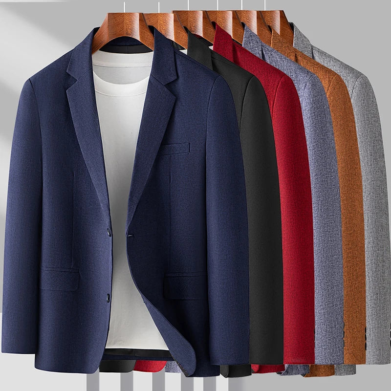 Spring New Style Men's Suit - Formal and Casual Business Casual Fashionable and Versatile Suit Jacket for Parties
