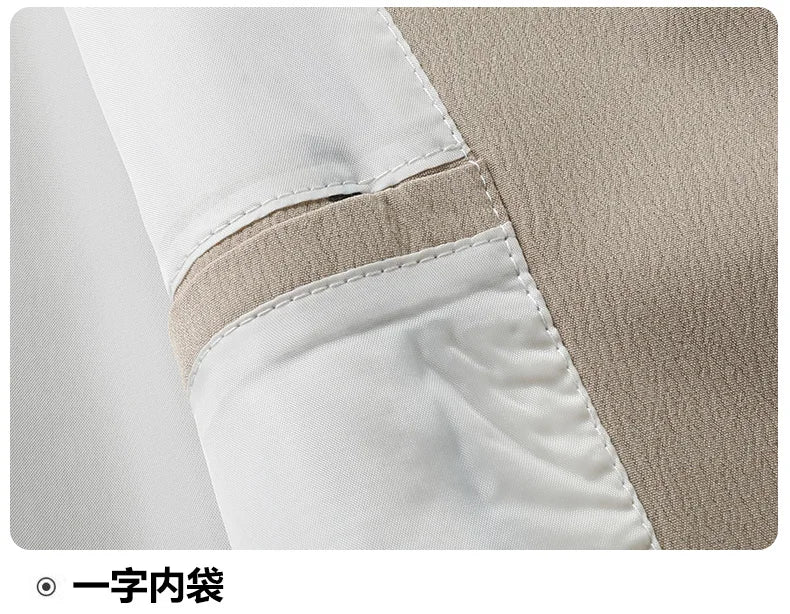 2026 Spring/Summer New High-End Suit Jacket Men's Lightweight Soft and Breathable Fashion Business Casual Jacket Top