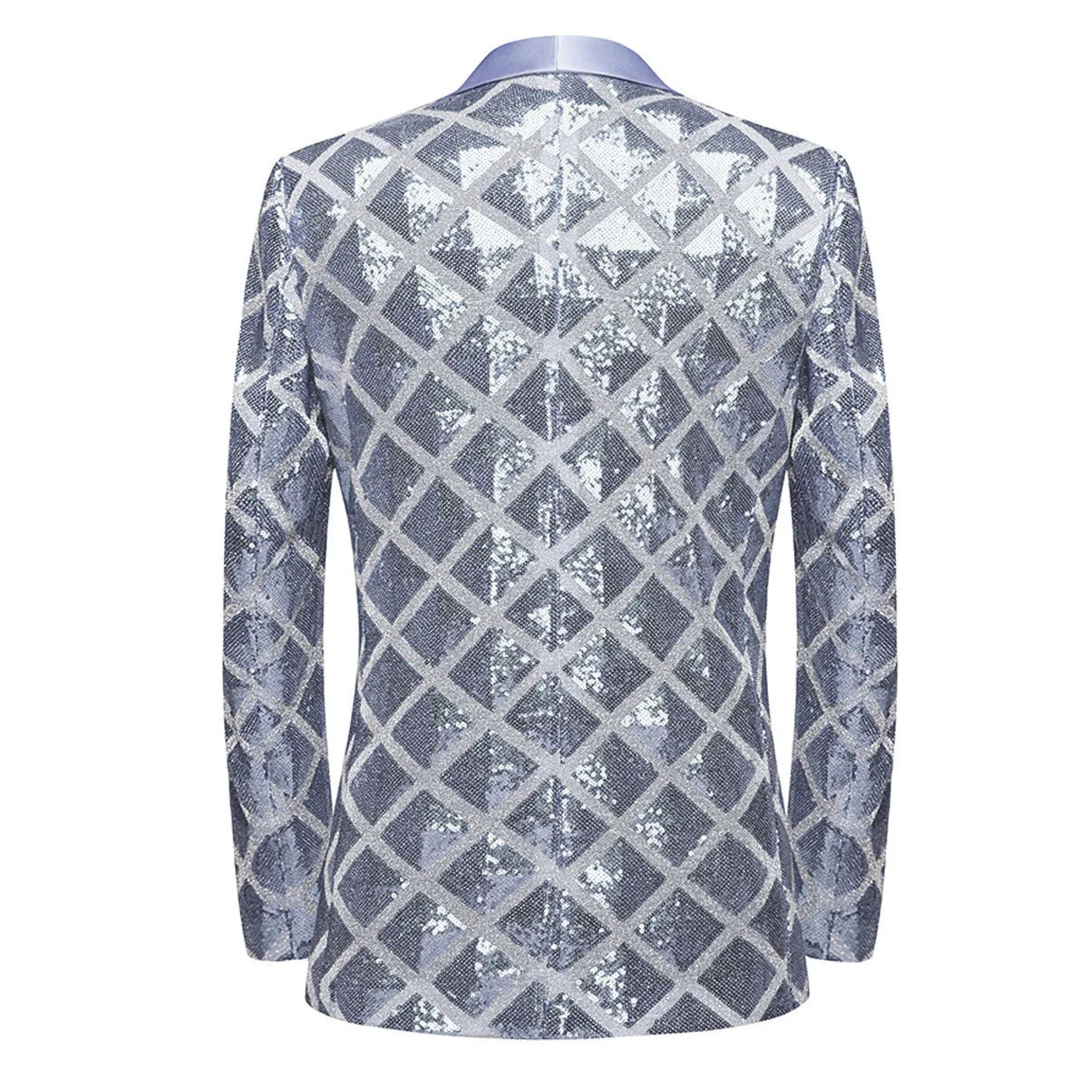 2023 New High Quality Handsome Fashion Boutique Men's Stereo Square Sequin Casual Dance Suit Jacket Boutique Fashion Suit Jacket