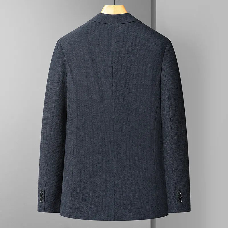 Blazer Men Fashion Gentleman Business Versatile Slimming British Style Solid Colors Hosting Performances Casual Weddings Blazer