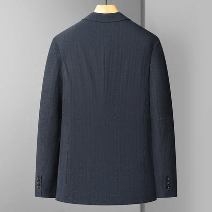 Blazer Men Fashion Gentleman Business Versatile Slimming British Style Solid Colors Hosting Performances Casual Weddings Blazer
