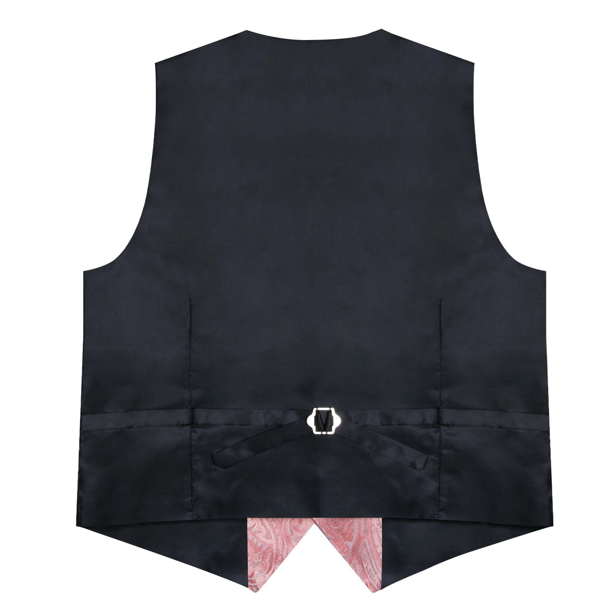 Men's Paisley Suit Vest – Single-Breasted Waistcoat with Tie, Handkerchief & Cufflinks for Weddings & Banquets
